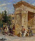 Cesare-auguste Detti Famous Paintings - The Procession